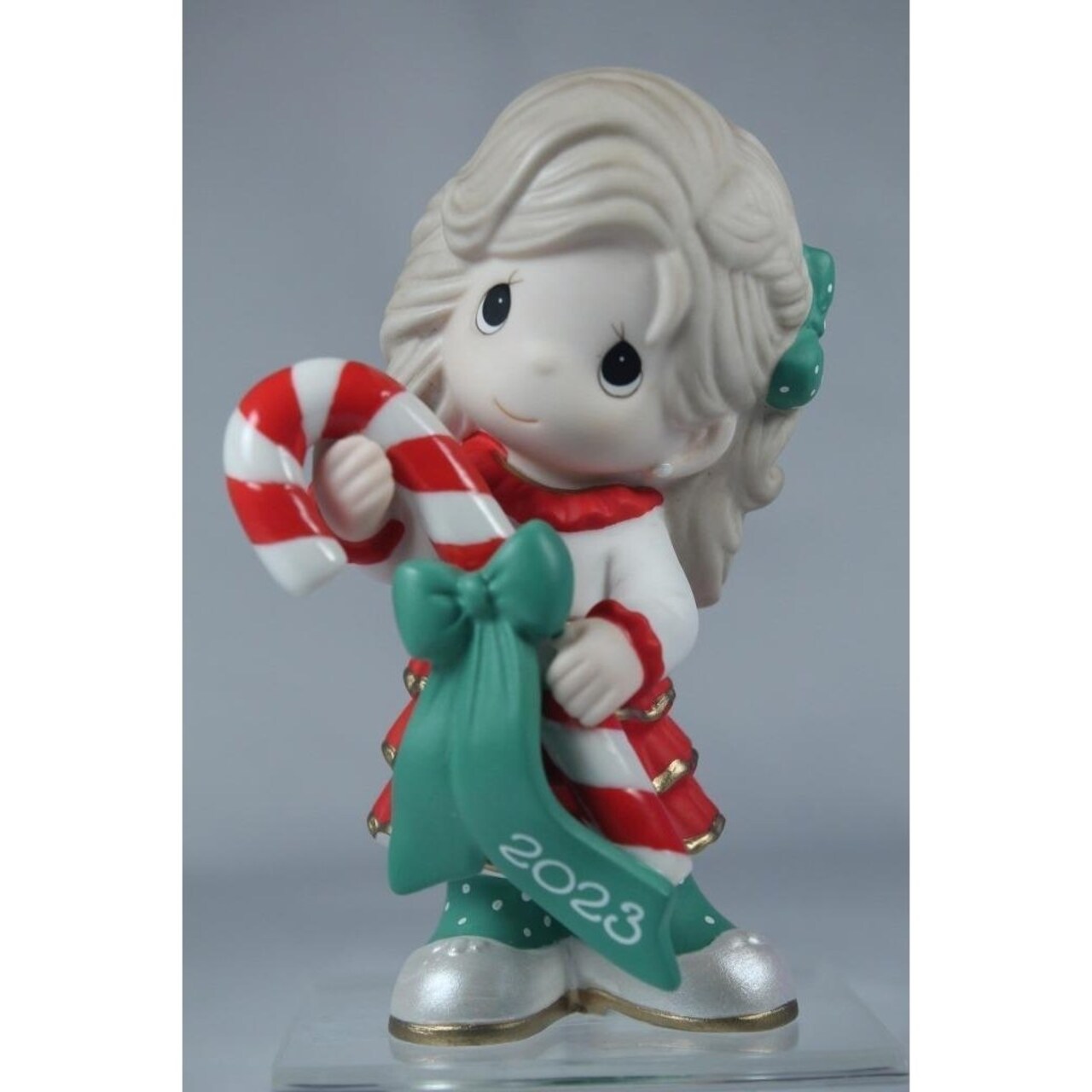 Precious Moments-Sweet Christmas Wishes Girl Dated 2023 Figurine - 231001 Nib